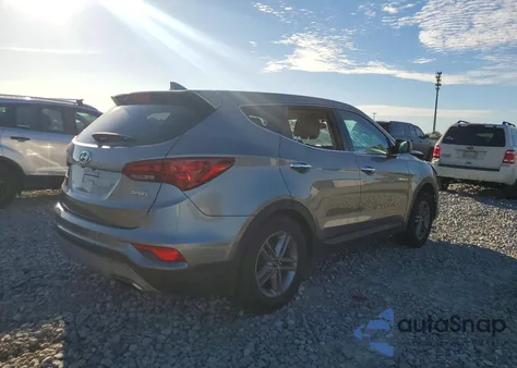 2017 Hyundai Santa Fe Sport from USA, damaged, VIN 5XYZT3LB3HG433802